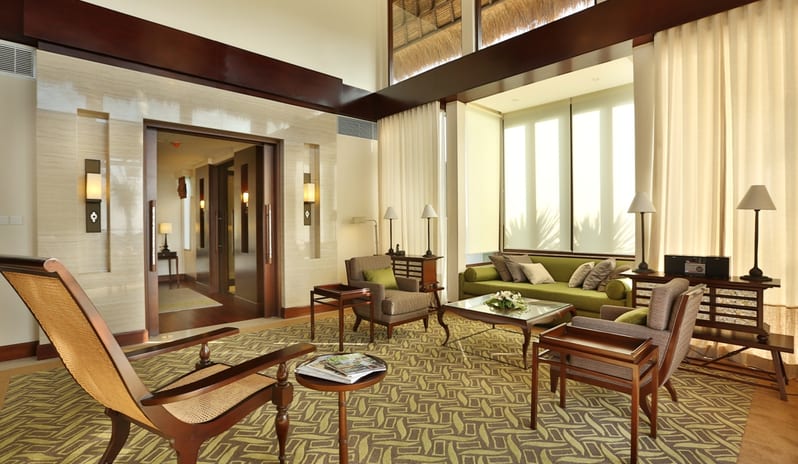 One Bedroom Garden Pool Villa Living Room